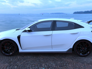 2018 honda civic type-r fk8 3D Model