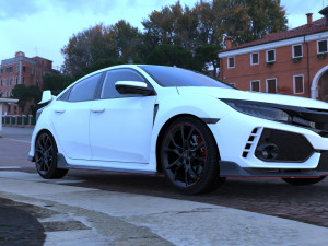 2018 honda civic type-r fk8 3D Model