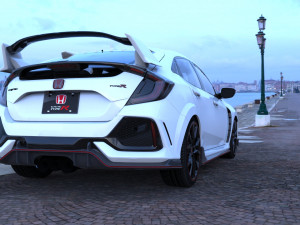 2018 honda civic type-r fk8 3D Model
