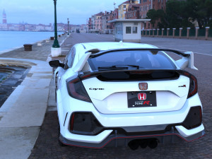 2018 honda civic type-r fk8 3D Model