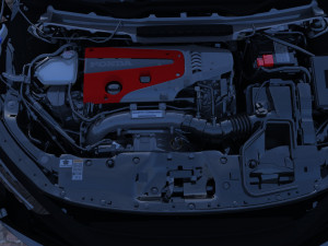 2018 honda civic type-r fk8 3D Model