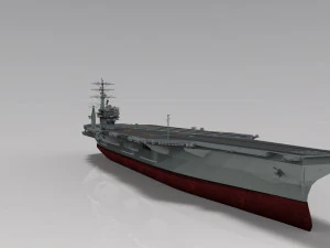 uss dwight de eisenhower cvn-69 Modelo 3D