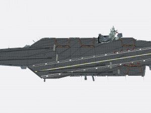 uss dwight d eisenhower cvn-69 3D Модель