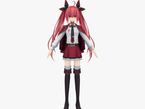 Itsuka kotori - date a live 3D Model
