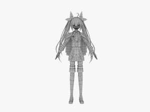 Itsuka kotori - date a live 3D Model