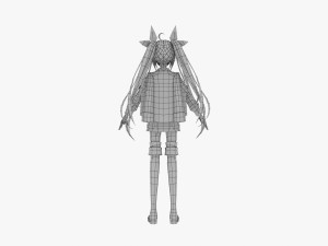 Itsuka kotori - date a live 3D Model