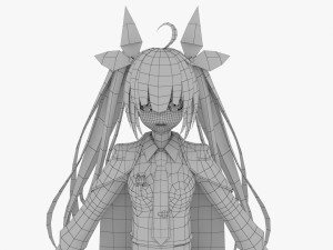 Itsuka kotori - date a live 3D Model