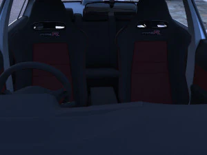 js yarış honda civic fd2 type r 3D Model