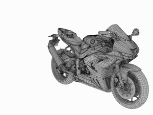 2020 honda cbr1000rr-r Model 3D