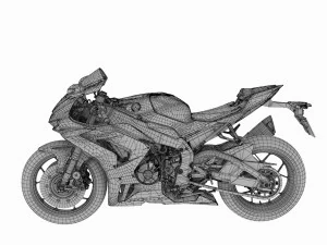 2020 honda cbr1000rr-r 3D Model