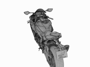 2020 honda cbr1000rr-r Model 3D
