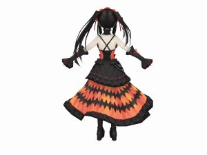 Date a live - tokisaki kurumi 3D Model