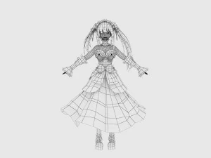Date a live - tokisaki kurumi 3D Model