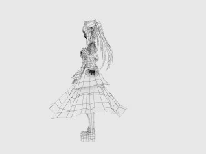 Date a live - tokisaki kurumi 3D Model