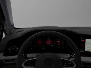 2021 volkswagen golf r 3D Модель