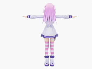 Nepgear - hyperdimension neptunia 3Dモデル