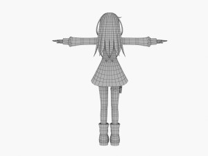 Nepgear - hyperdimension neptunia 3Dモデル