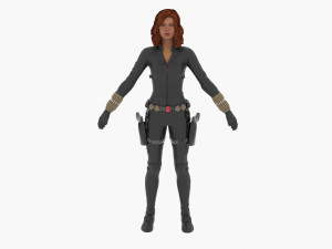 black widow 3D Models