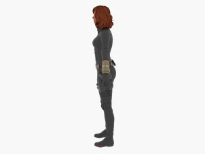 black widow 3D Model