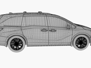 2021 honda odyssey Modelo 3D