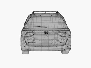 2021 honda odyssey 3D Model