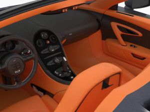 Bugatti veyron grand sport Model 3D