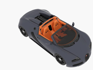 Bugatti veyron grand sport Model 3D