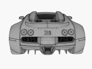 Bugatti veyron grand sport Model 3D