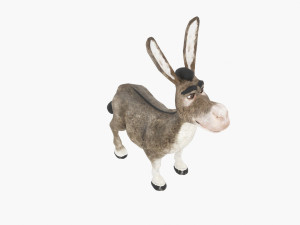 Cartoon donkey from shrek Model 3D