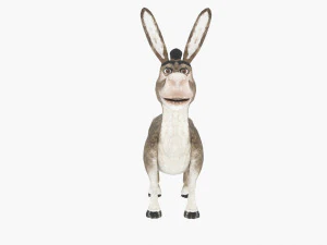 Cartoon donkey from shrek 3D Model