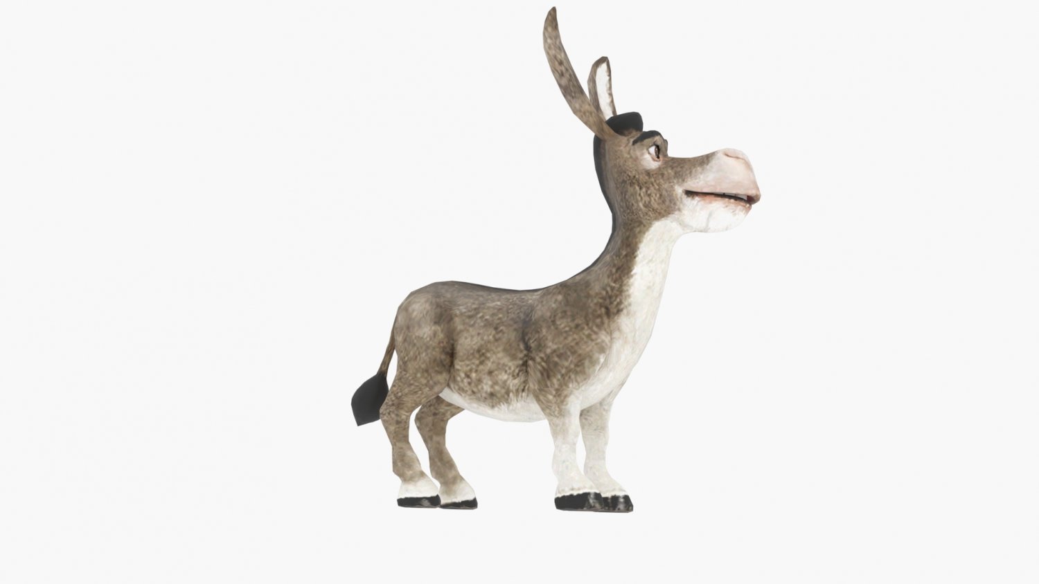 STL file donkey shrek 👽・3D printer model to download・Cults