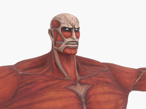 Colossal titan 3D Model