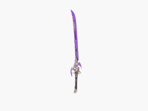 mistsplitter reforged sword genshin impact Modelo 3D