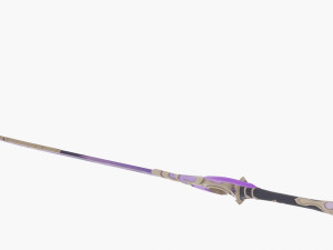 mistsplitter reforged sword genshin impact 3D Модель