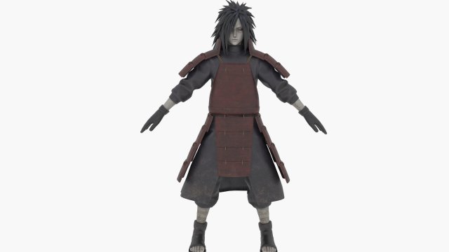 edo tensei uchiha madara 3D 모델 .c4d .max .obj .3ds .fbx .stl .blend 