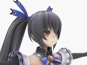 noire from hyperdimension neptunia Model 3D