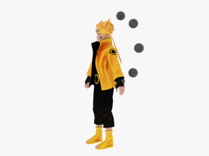 naruto uzumaki rikudou mode Modelo 3D