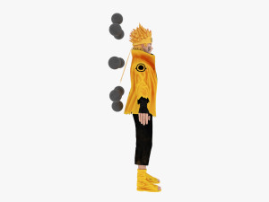 naruto uzumaki rikudou mode Modelo 3D
