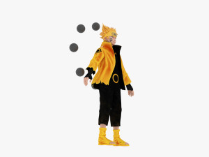 naruto uzumaki rikudou mode Modelo 3D