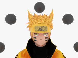 naruto uzumaki rikudou mode Modelo 3D