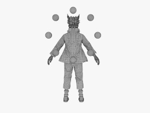 naruto uzumaki rikudou mode Modelo 3D