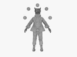 naruto uzumaki rikudou mode 3D Model