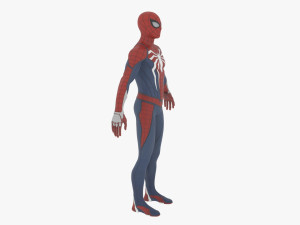 spider man advanced suit 3D Model
