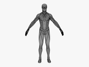 spider man advanced suit 3D Model