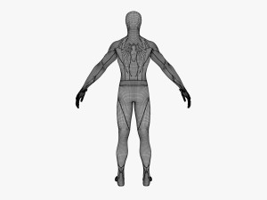 spider man advanced suit 3D Model