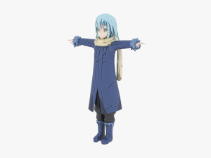 rimuru tempest from tensei shitara slime datta ken 3D Model