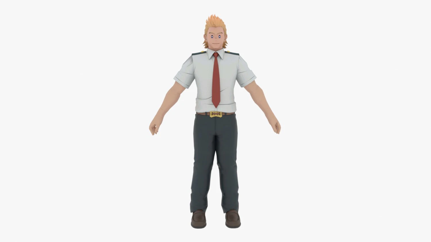 mirio togata - my hero academia 3D Model .c4d .max .obj .3ds .fbx .stl .blend 