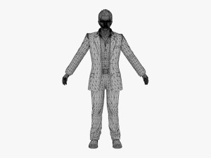 kazuma kiryu from yakuza series 3D Model
