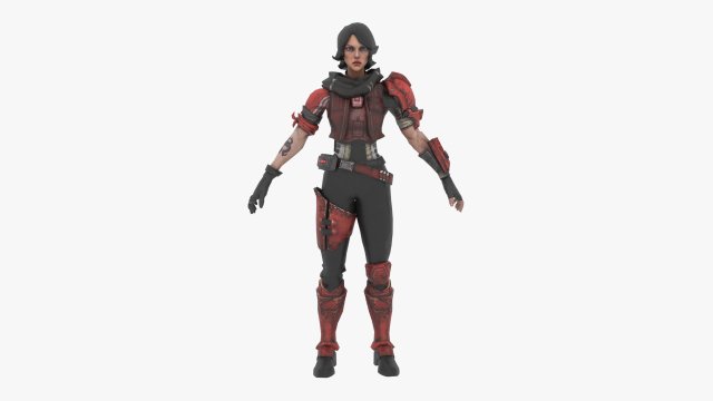 athena - borderlands 3D 模型 .c4d .max .obj .3ds .fbx .stl .blend 