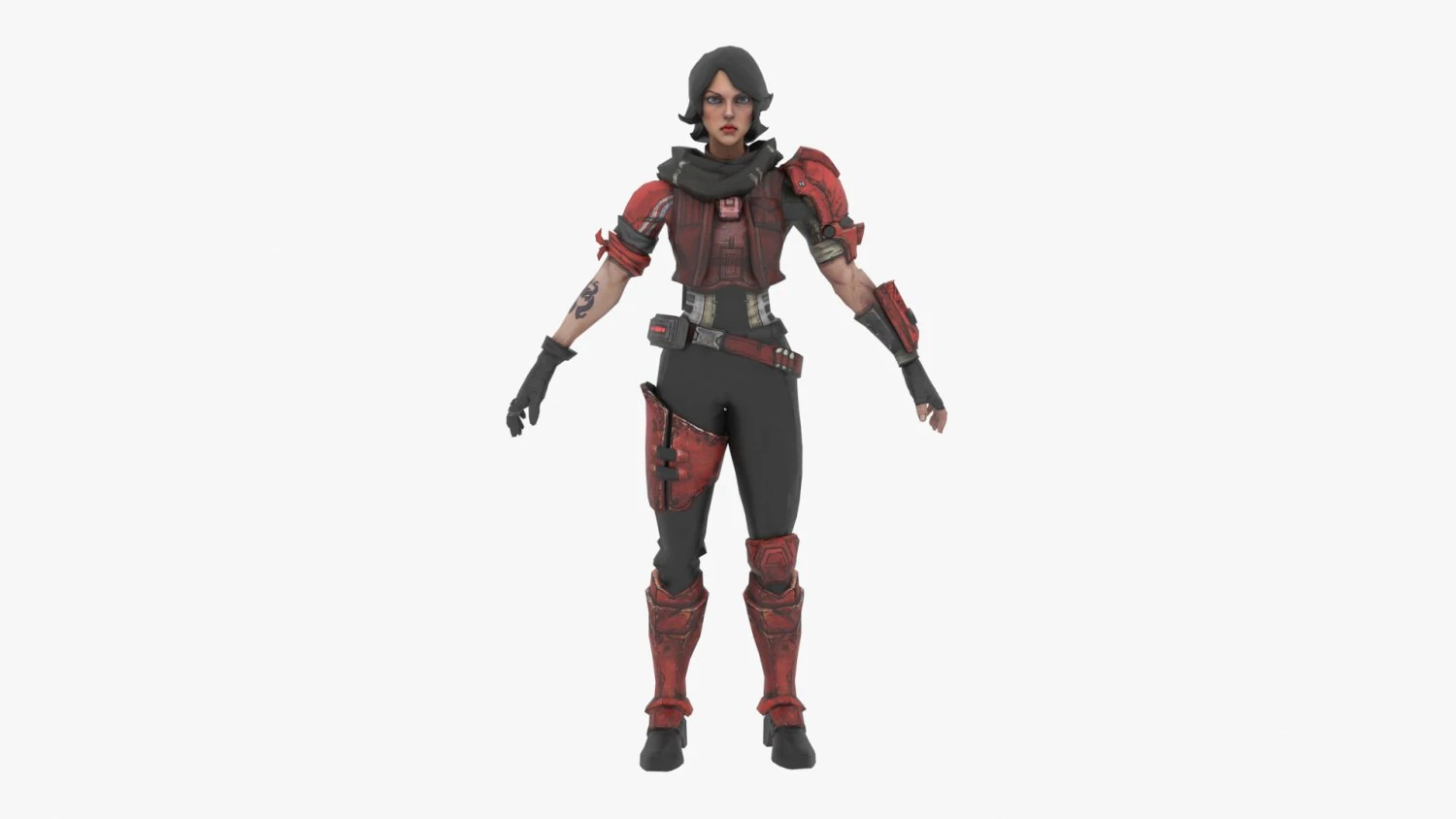 athena - borderlands 3D Model .c4d .max .obj .3ds .fbx .stl .blend 